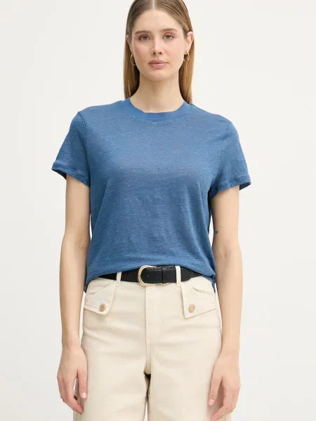 United Colors of Benetton t-shirt lniany