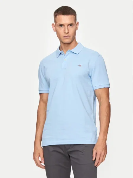 Gant Tricou polo Shield albastru