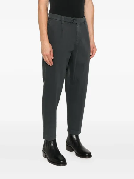 Pantaloni Eleventy plisate gri