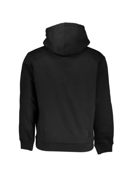 Hoodie Calvin Klein Jeans με αυτόγραφο μαύρο