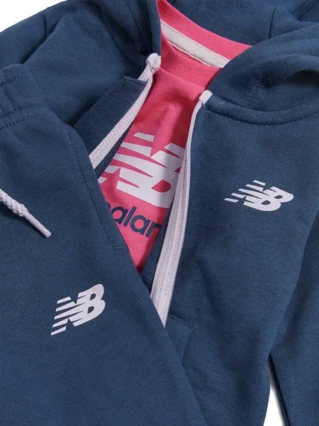 Komplet dresowy dziecięcy New Balance niebieski