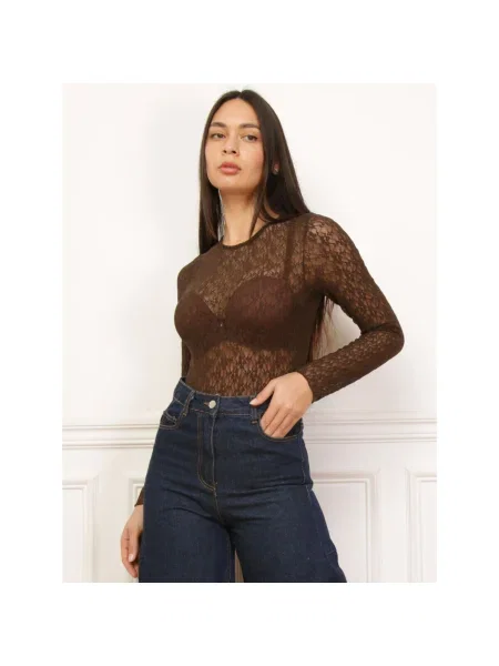 Top La Modeuse maro
