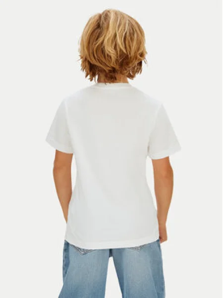 Calvin Klein Jeans Póló Minimal Logo fehér