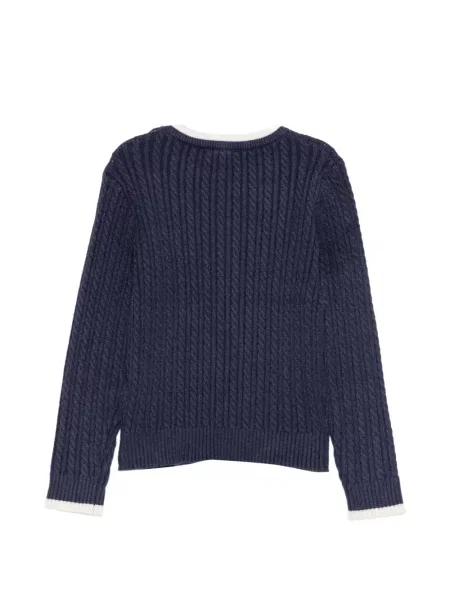 Sweter dziecięcy Trussardi niebieski