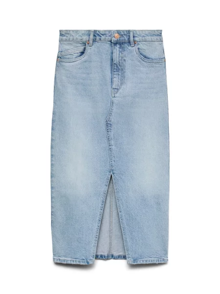 VERO MODA Φούστα Veri γαλάζιο