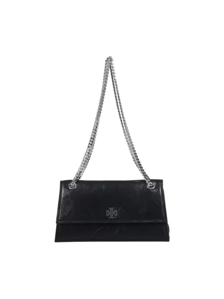 Torebka Tory Burch skórzana czarna
