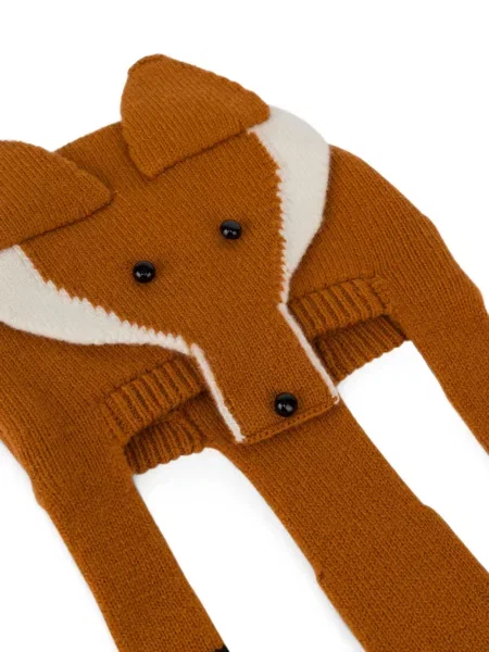 Căciulă Love Moschino de lână maro