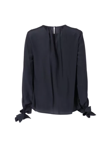 Bluzka Max Mara Studio niebieska