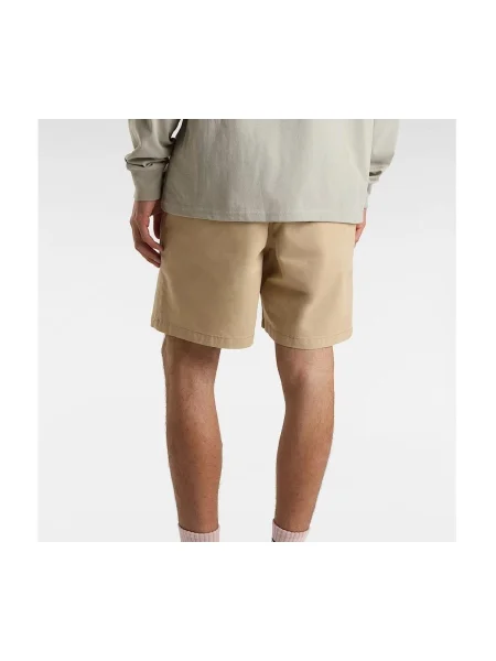 VANS Pantaloni eleganți bej verde