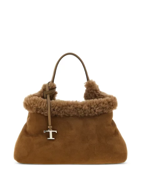 Shopper kabelka Tod's hnedá