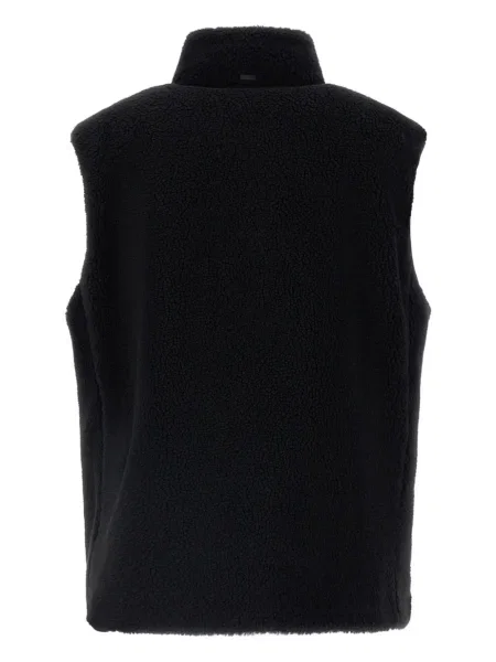 Vestă de fleece Herno din fleece negru