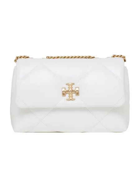 Torebka Tory Burch skórzana biała