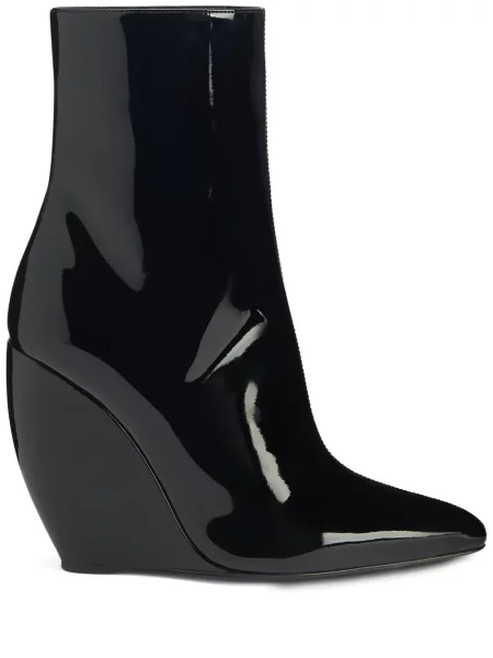 Cizme scurte Giuseppe Zanotti din piele negru