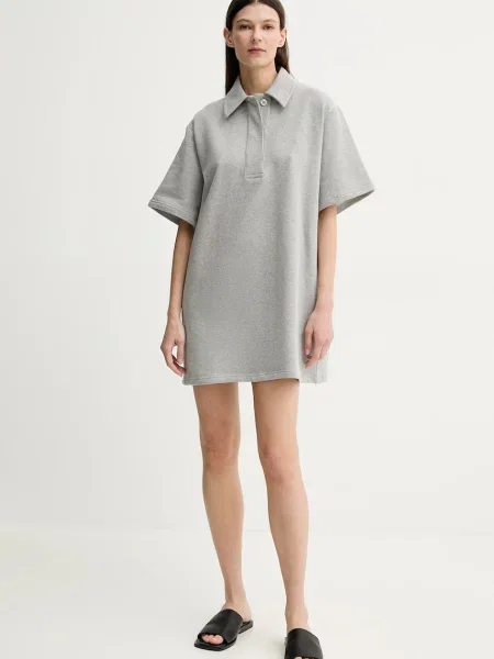 Сукня Stand Studio Kennedi mini oversize сірий