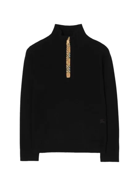 Sweter dziecięcy Burberry czarny