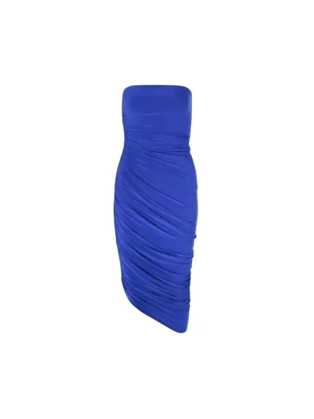 Sukienka Norma Kamali niebieska