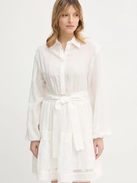 Silvian Heach rochie cu in FALEN bej