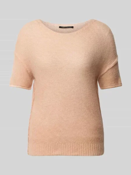 Sweter z dzianiny z domieszką wełny z alpaki Luisa Cerano