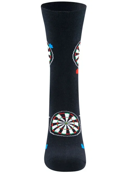 EWERS Ponožky Darts modrá / vínovo červená šedobiela čierna