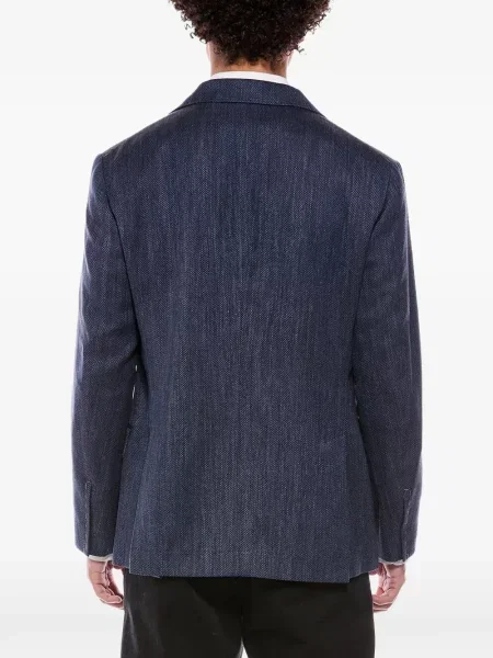 Sacou Brunello Cucinelli albastru