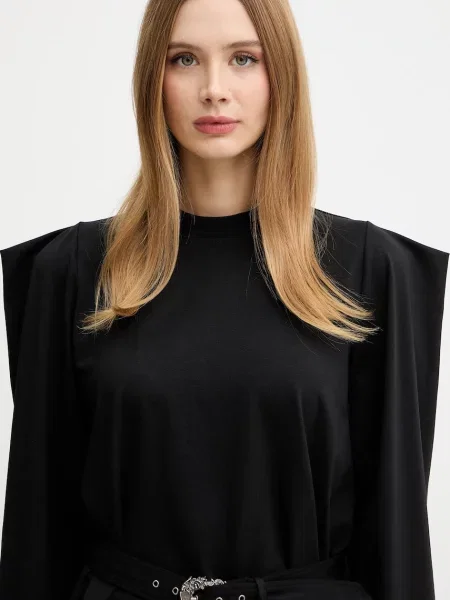 Лонгслів Versace Jeans Couture чорний