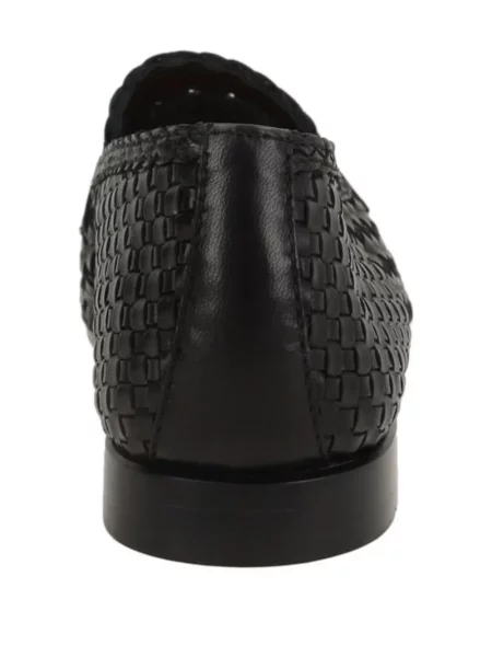 Kožené loafers Doucal's černé