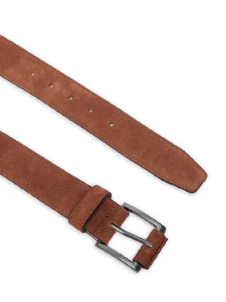 Tommy Hilfiger Pas Th Soho Roller Suede rjava