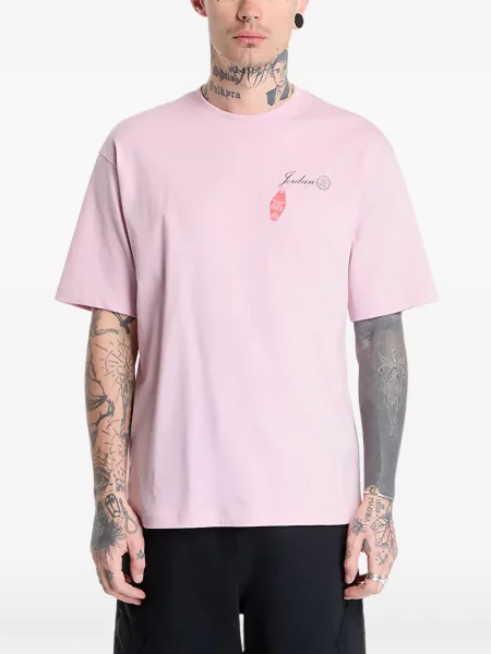 Tricou Jordan cu imagine roz