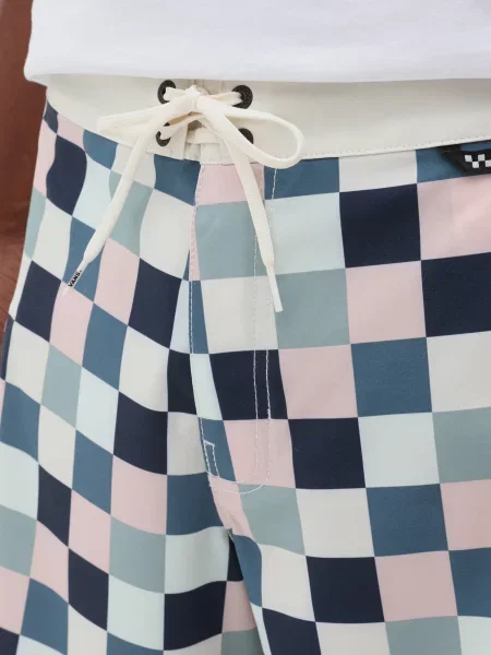 Vans Шорти для плавання Білий/чорний без підкладки білі
