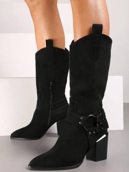 Botine Ansabelle negre