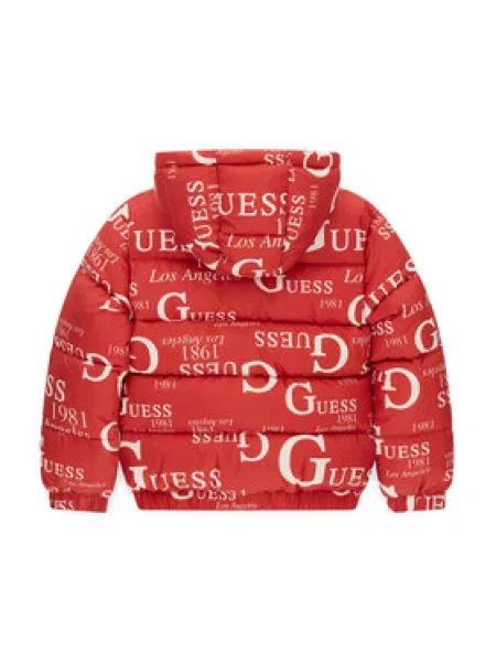 Zimní bunda Guess červená