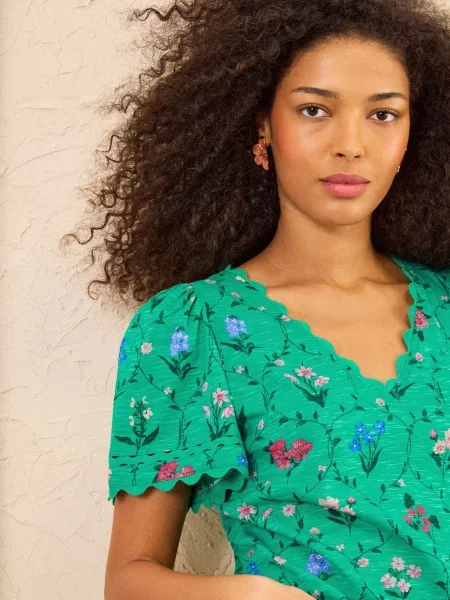 Love & roses Tricou / mai multe culori verde