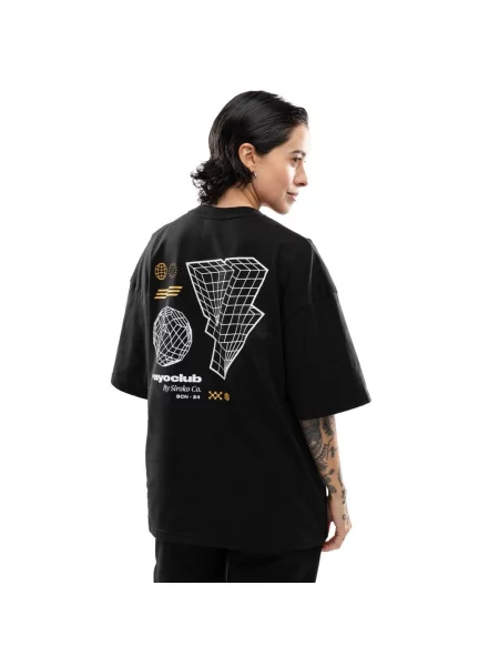 Koszulka oversize Rayo Club Lifestyle Siroko RC Tactic Graphi czarna