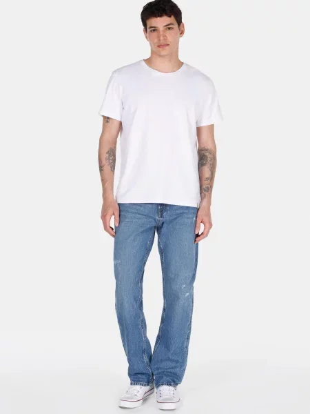 Джинси Colin’s комбінований верх блакитний