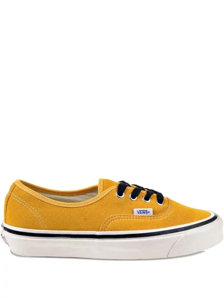 Sneakerși Vans Authentic din piele de căprioară galben