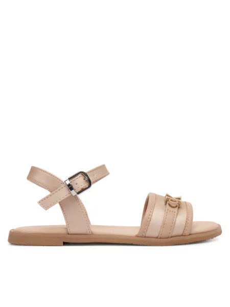 Basutės Calvin Klein Velcro Sandal S rožinė