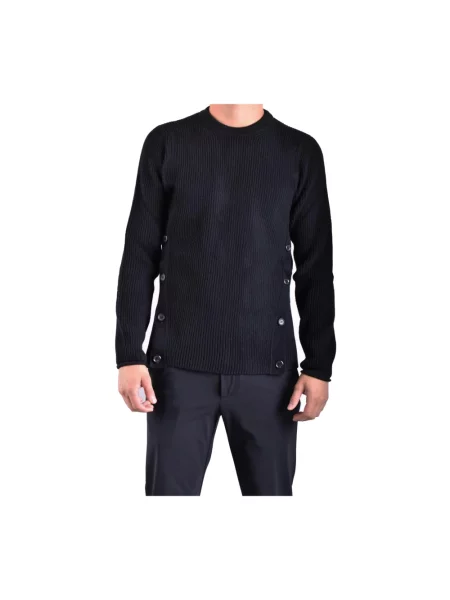 Sweter Moschino wełniany czarny