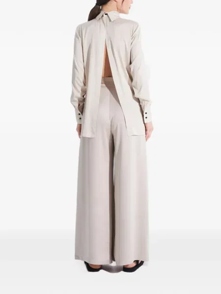 Pantaloni Tessitura evazate
