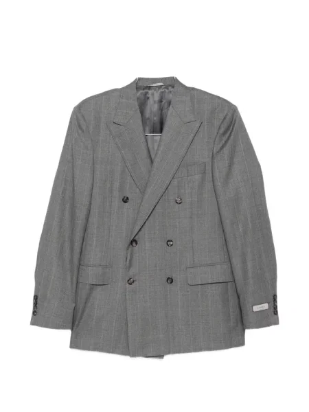 Costum Canali cu două rânduri de nasturi gri