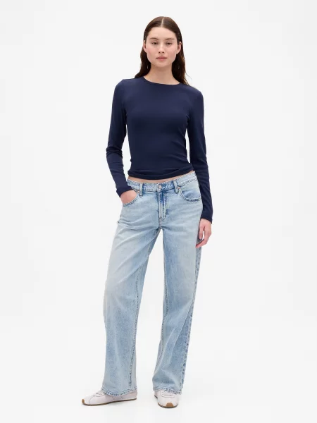 Tricou Gap stretch albastru