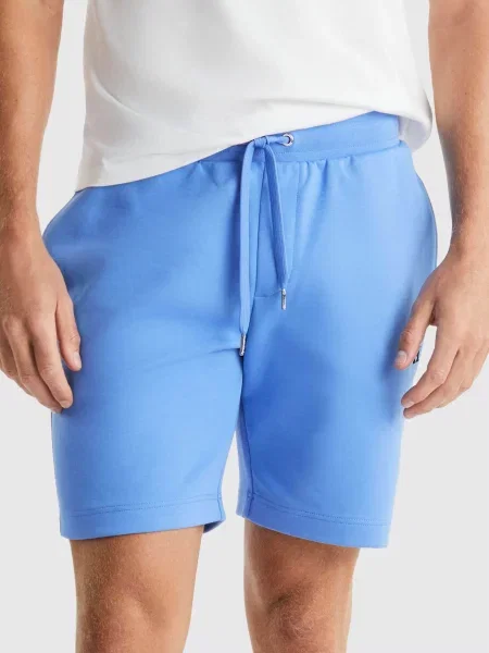 Шорти Tommy Hilfiger бавовна/поліестер блакитний