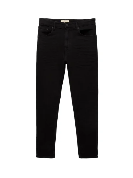 Pull&Bear Džíny džínovina černá