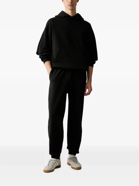 Hanorac Adidas cu broderie cu dungi alergare roz
