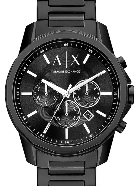 Óra Armani Exchange autogrammal fekete