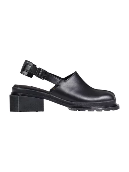 Klapki mules Dr. Martens czarne
