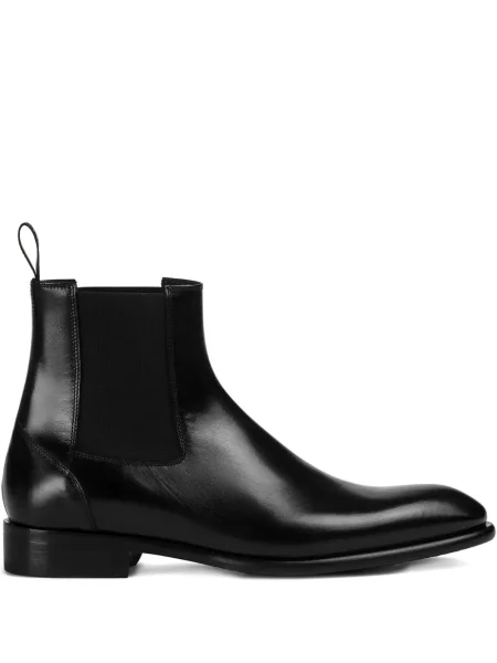 Botine chelsea Doucal's din piele negru