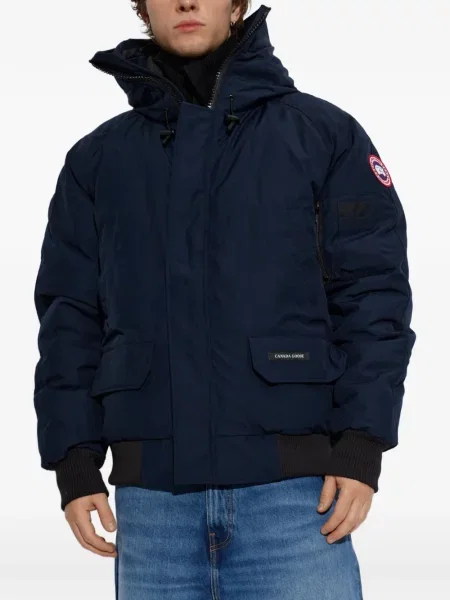 Geacă cu puf Canada Goose albastru