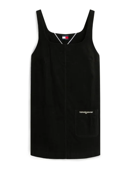 Tommy Jeans Rochie negru alb