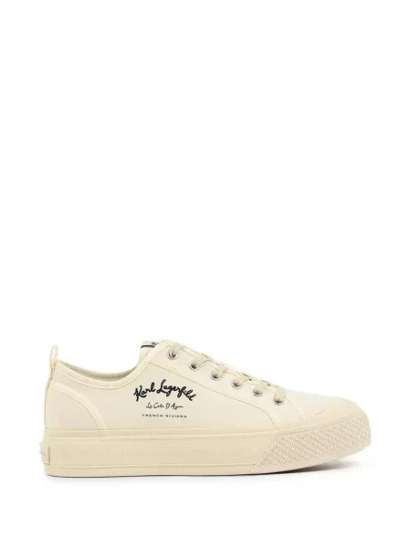 Platform talpú sneaker Karl Lagerfeld nyomtatás