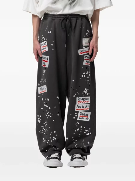 Pantaloni Maison Mihara Yasuhiro alergare gri